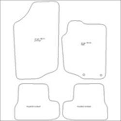 Peugeot 207 CC Car Mats
